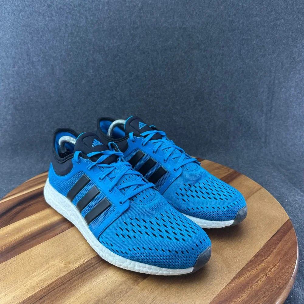 Adidas Rocket Boost Mens Running Shoes Royal Blue Black B25276 Size 10